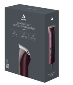 Andis AGCB Super 2 Speed Brushless Clipper - Burgundy -Wahl || Andis || Oster® Sales AN 23370 4
