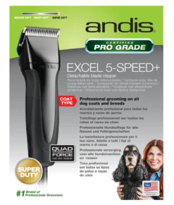 Andis Excel 5 Speed Clipper -Wahl || Andis || Oster® Sales AN 65435 3