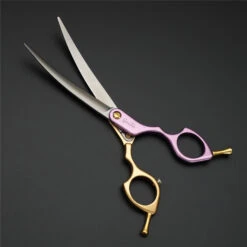 Groomtech Ninja Xtreme Asian Fusion Shear Curved 6.5" [Purple Gold] -Wahl || Andis || Oster® Sales GT NI2365CY 2