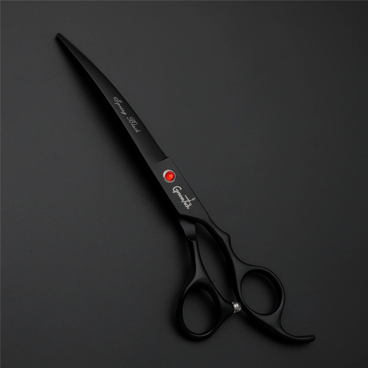 Groomtech Spring Black Pet Grooming Scissors Kit, Set Of 4 With Comb 6 Groomtech Spring Black Pet Grooming Scissors Kit, Set Of 4 With Comb - Image 6