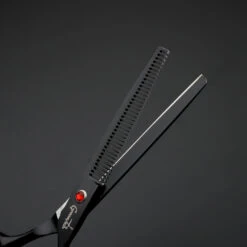 Groomtech Spring Black Pet Grooming Scissors Kit, Set Of 4 With Comb 15 Groomtech Spring Black Pet Grooming Scissors Kit, Set Of 4 With Comb -Wahl || Andis || Oster® Sales GT SP070 Set4 7