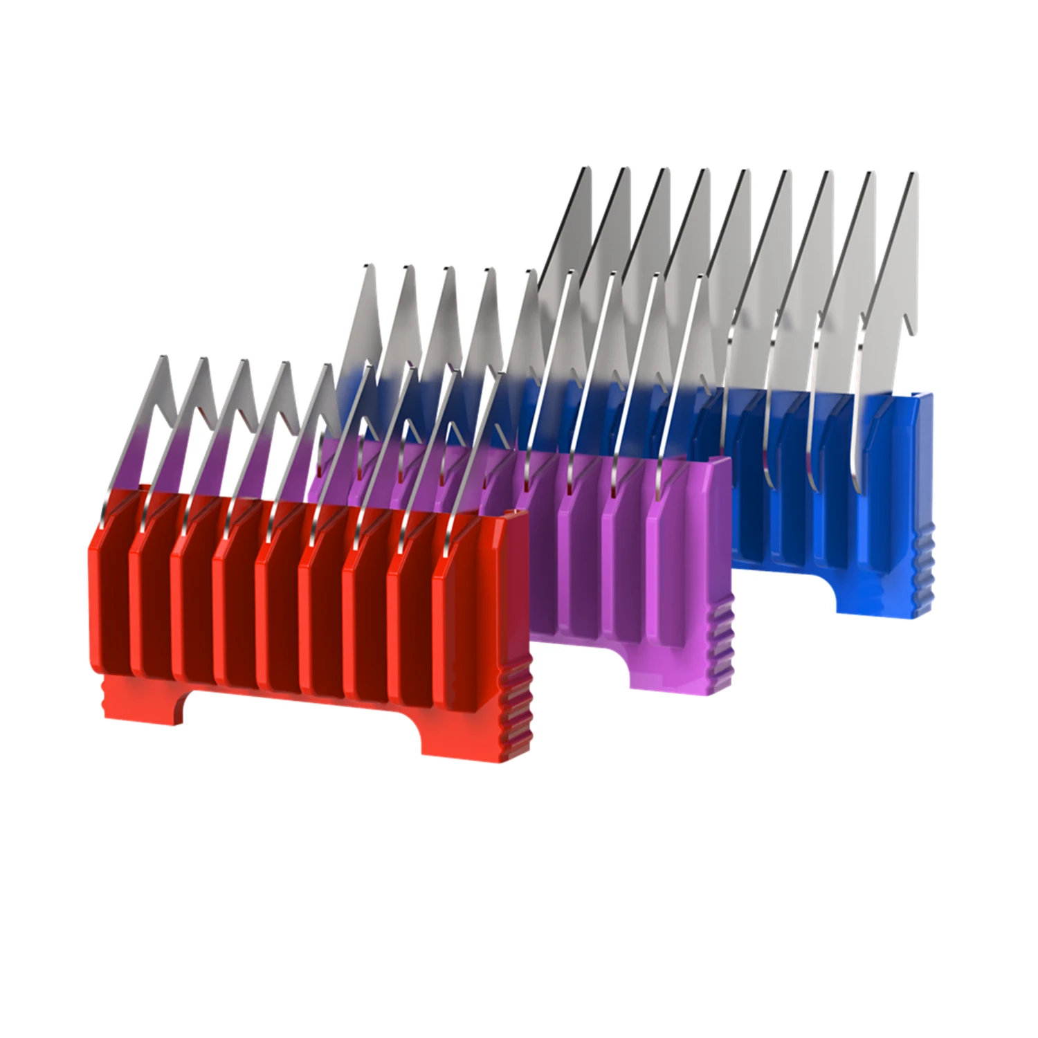 Joyzze 8 Piece 5-in-1 Metal Comb Attachment Set 2 Joyzze 8 Piece 5-in-1 Metal Comb Attachment Set - Image 2