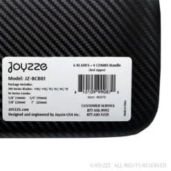Joyzze 6 Wide Blade + 4 Wide Comb With Stoage Case - Red 14 Joyzze 6 Wide Blade + 4 Wide Comb With Stoage Case - Red -Wahl || Andis || Oster® Sales JY 99087 6