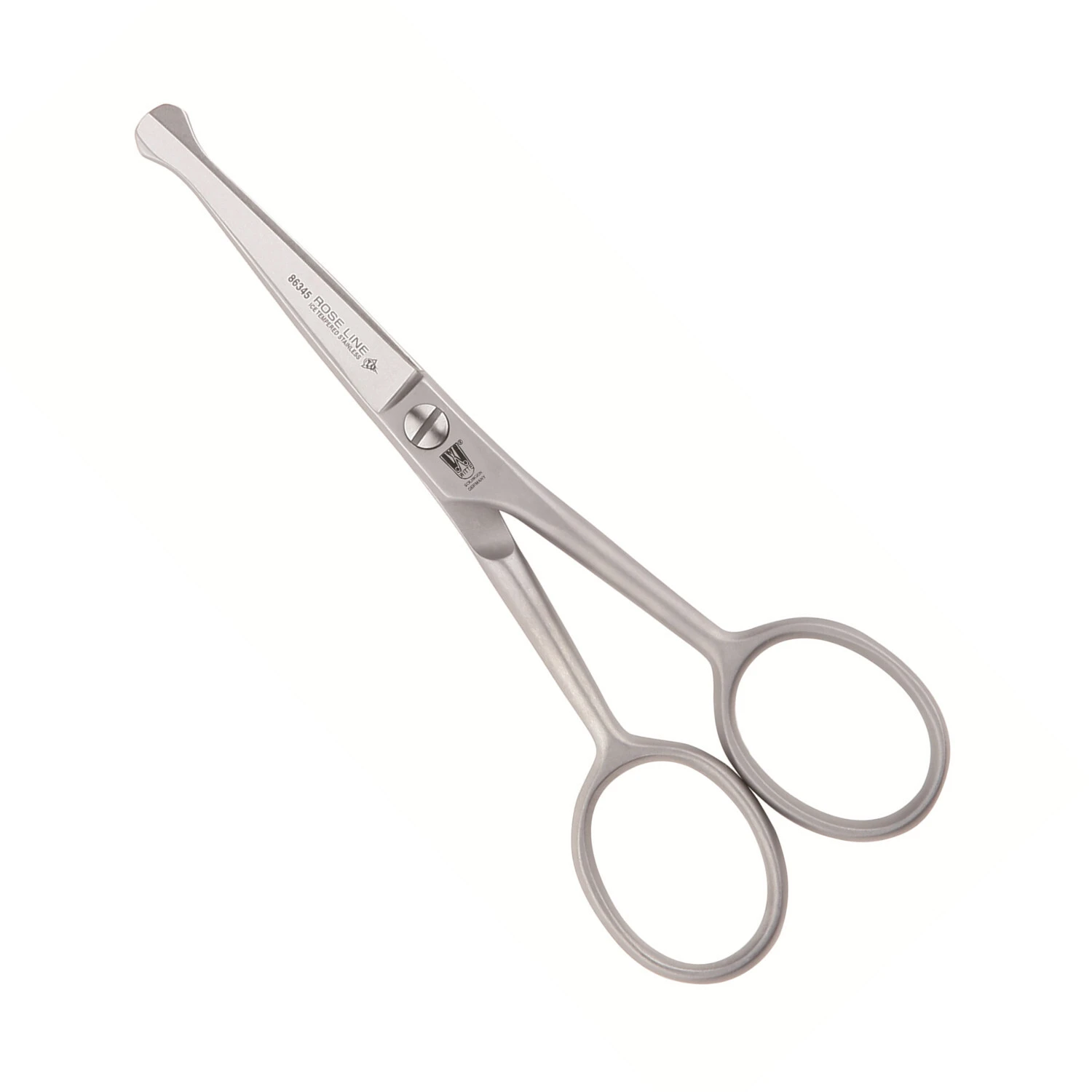 Roseline German Scissors Round Tip For Nose 4.5" 1 Roseline German Scissors Round Tip For Nose 4.5"