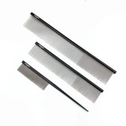 Shernbao Professional Pet Tail Comb [Black] -Wahl || Andis || Oster® Sales S GSC104 BK 2