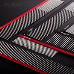 Shernbao Professional Pet Tail Comb [Black] -Wahl || Andis || Oster® Sales S GSC104 BK 3
