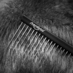 Shernbao Professional Pet Tail Comb [Black] -Wahl || Andis || Oster® Sales S GSC104 BK 6