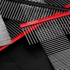 Shernbao Professional Pet Comb 18.7cm [Black] -Wahl || Andis || Oster® Sales S GSC187 BK 5