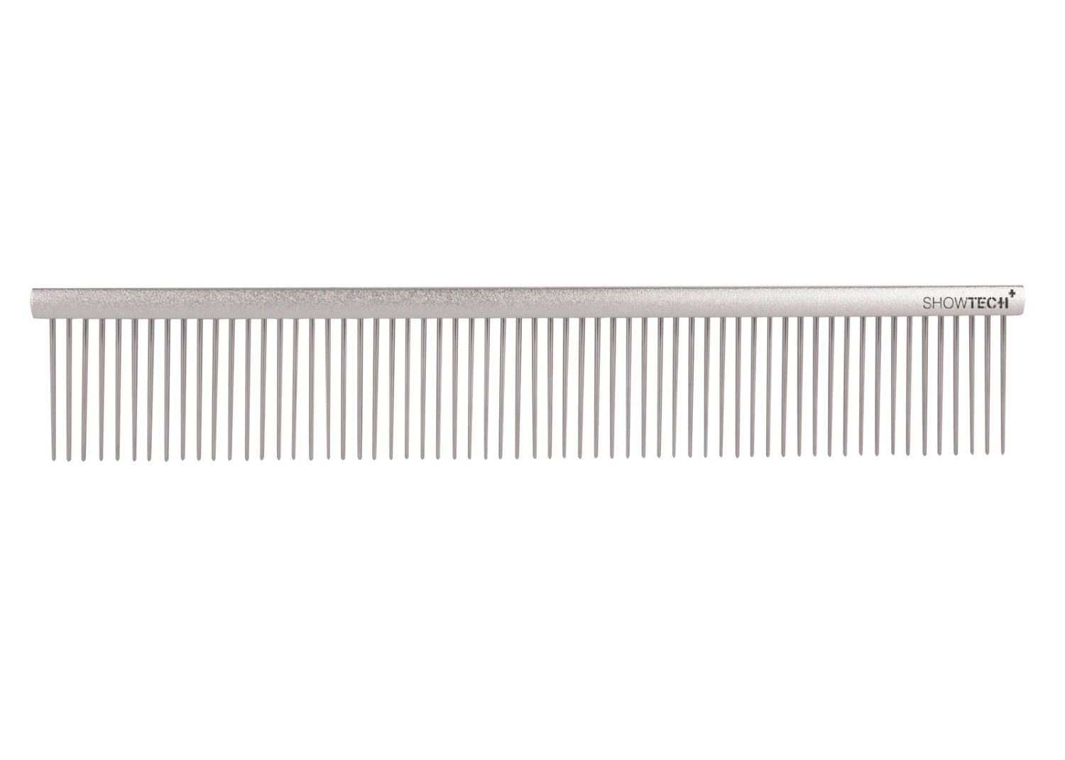Show Tech + Featherlight Professional Comb Silver 25cm 1 Show Tech + Featherlight Professional Comb Silver 25cm