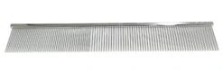 KissGrooming Ultra Premium Brass Comb In Chrome 22cm