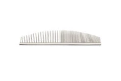 Utsumi 6.5" Half Moon Shape Comb - Silver