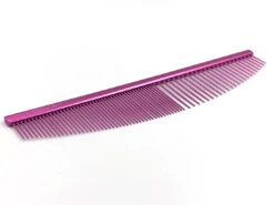 Utsumi 7.5" Half Moon Shape Comb - Pink